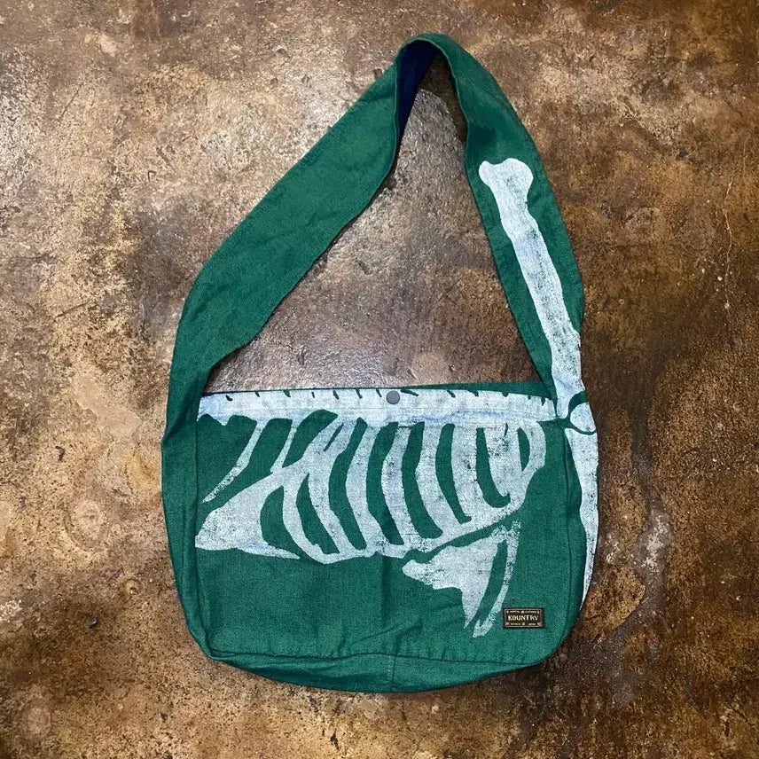 [BUNJANG] Capital Bone Crossbody Bag / 캐피탈 본 크로스백