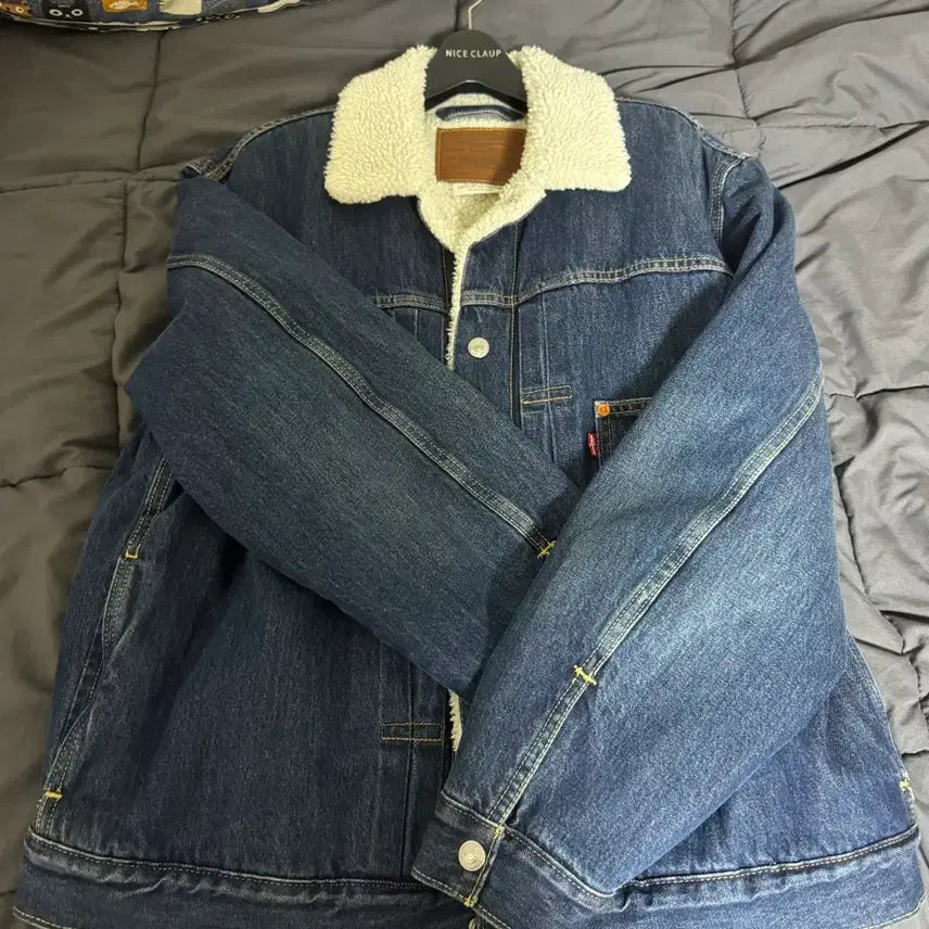 [BUNJANG] Levi's Sherpa Lined Denim Jacket / 리바이스 쉐르파 청자켓 L