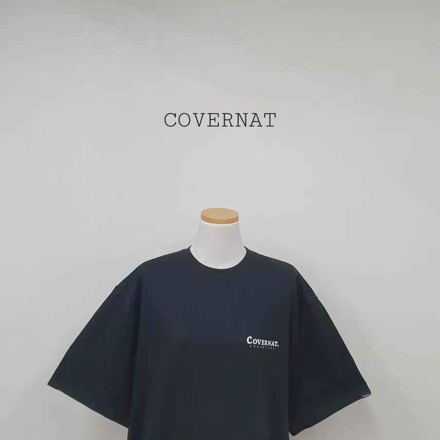 [BUNJANG] Covernat Dry Fit T-Shirt Black / 세일)No.26070703 커버낫 반팔티 드라이핏 블랙