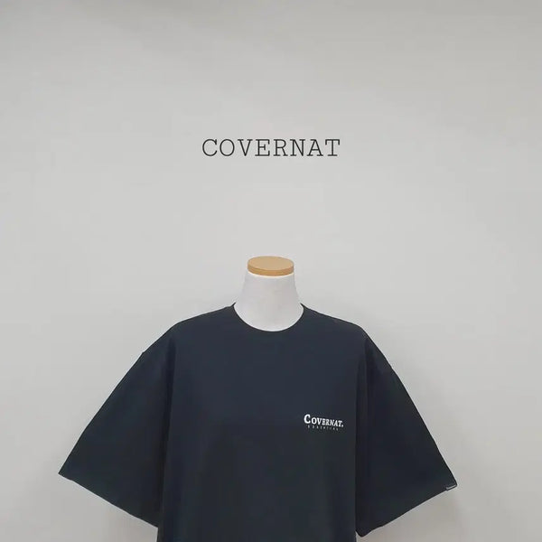 [BUNJANG] Covernat Dry Fit T-Shirt Black / 세일)No.26070703 커버낫 반팔티 드라이핏 블랙