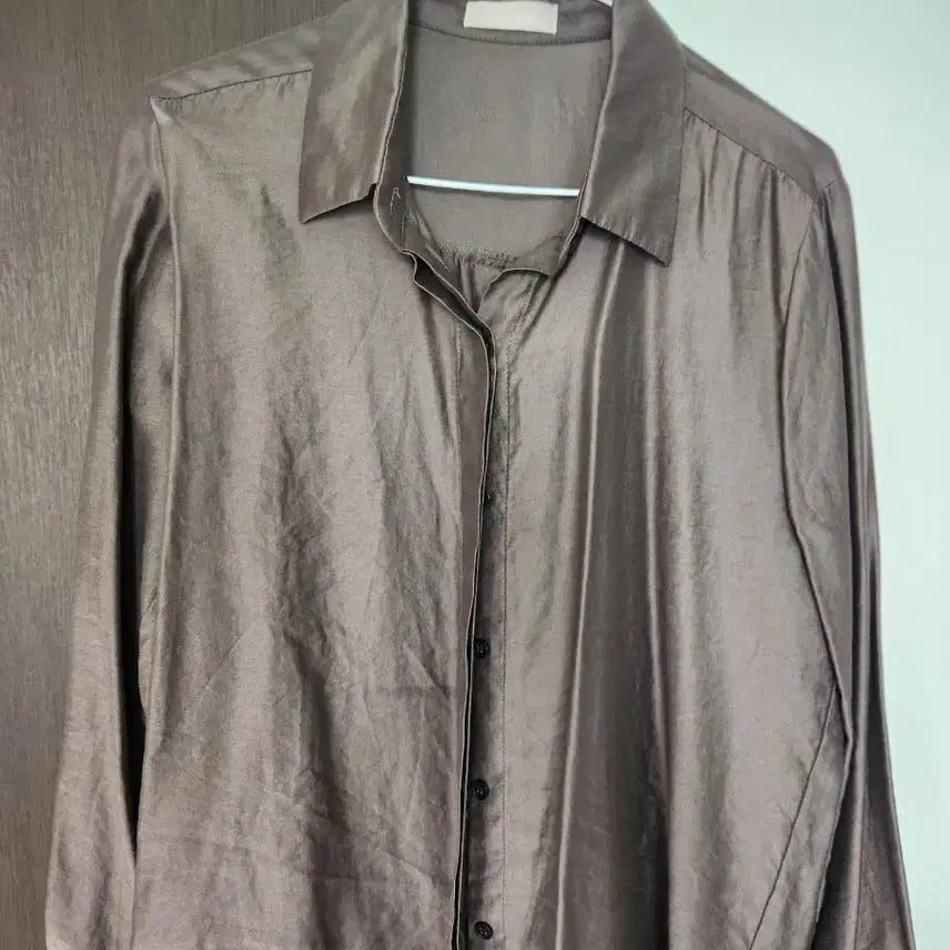 [BUNJANG] Brown Shirt / 브라운셔츠