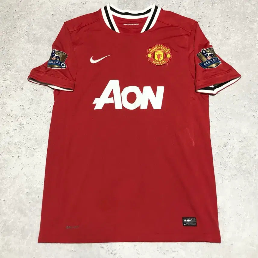 [BUNJANG] Manchester United AON Park Ji-Sung Signed Jersey / 맨체스터 유나이티드 AON 유니폼 박지성 사인반