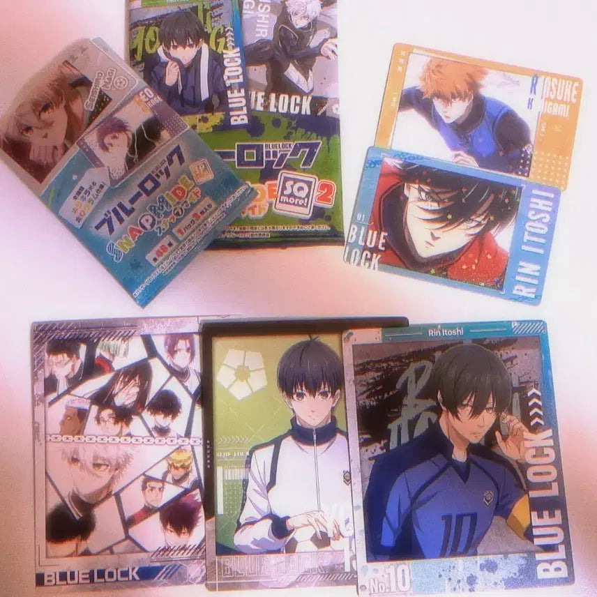 [BUNJANG] Blue Lock Itoshi Rin, Isagi Yoichi Paper Bundle Set / 블루록 이토시 린 이사기 요이치 위주 지류 일괄