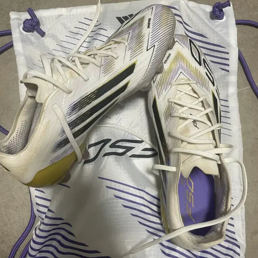 [BUNJANG] Adidas F50 Elite HG/AG Soccer Cleats - 255mm / 아디다스 F50 엘리트 hg/ag 255