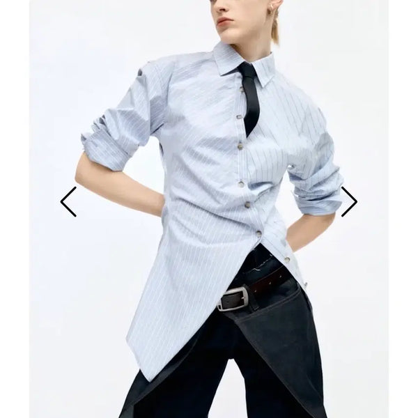 [BUNJANG] Andersson Bell TWIST STRIPE SHIRTS / [앤더슨벨] TWIST STRIPE SHIRTS