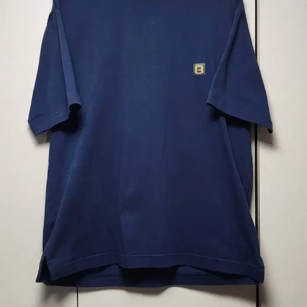 [BUNJANG] Solid Homme Back Logo T-Shirt Navy Size 50 / 솔리드옴므 백로고 반팔 50