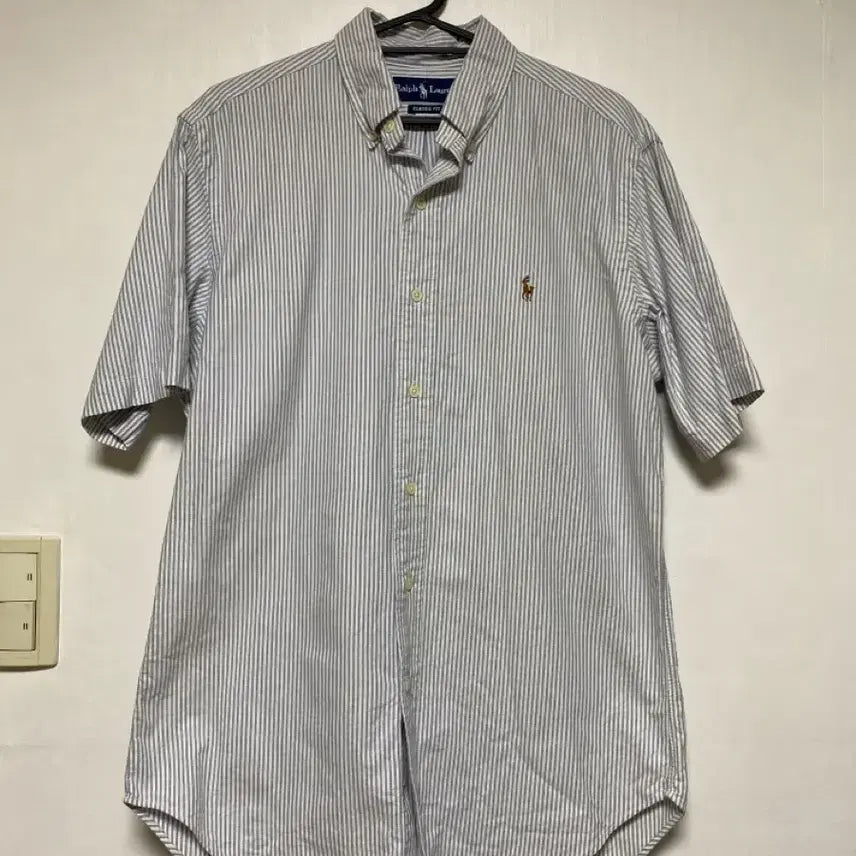 [BUNJANG] Polo Ralph Lauren Classic Fit Oxford Short Sleeve Shirt / [POLO] 폴로 랄프로렌 반팔 옥스포드 셔츠 클래식핏 S
