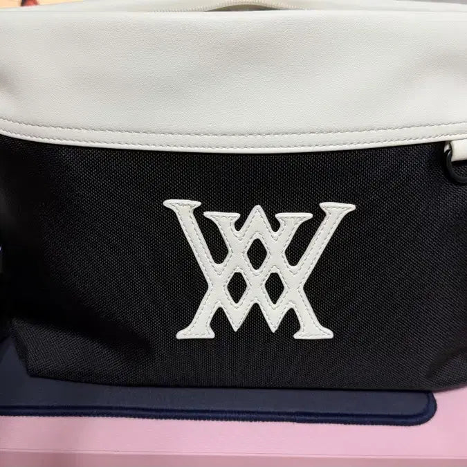 [BUNJANG] ANEW Golf Pouch Black and White / ANEW골프 파우치