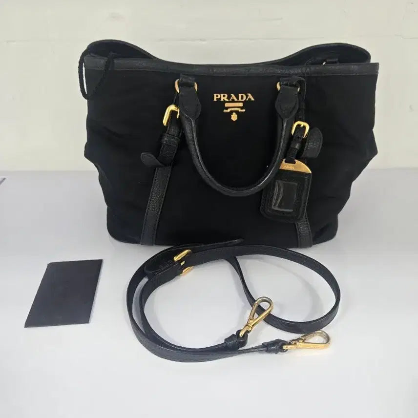 [BUNJANG] Prada Pocono Nylon Tote Shoulder Bag / 프라다 가방 나일론 포코노