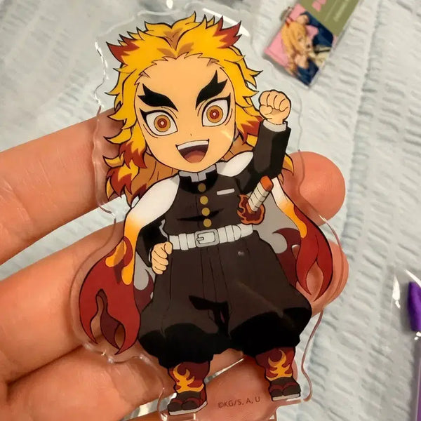 [BUNJANG] Demon Slayer Kyojuro Rengoku Connecting Acrylic Stand / 귀멸의칼날 렌고쿠 연결 아크릴 스탠드