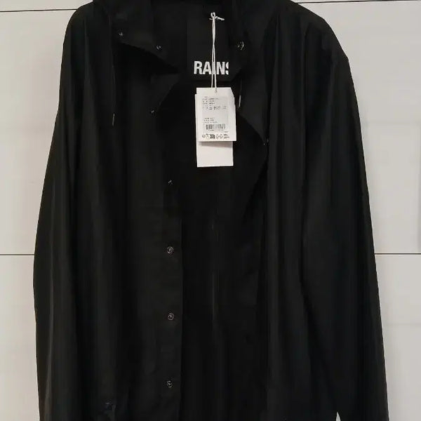 [BUNJANG] RAINS Black Overfit Coat (L) / 새상품 RAINS 레인즈 블랙 코트 L사이즈 오버핏
