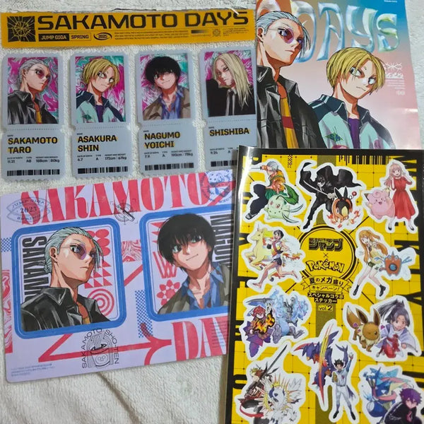 [BUNJANG] SakamoTo Days Jump GIGA 2025 Spring & Weekly Shonen Jump Bonus Magazine / [사카데이]잡지 특전
