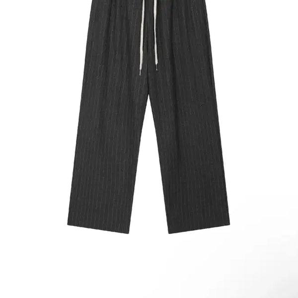 [BUNJANG] Onese Wool Stripe Pants Charcoal / [택포/판매] onese 울 스트라이츠 팬츠 차콜 판매