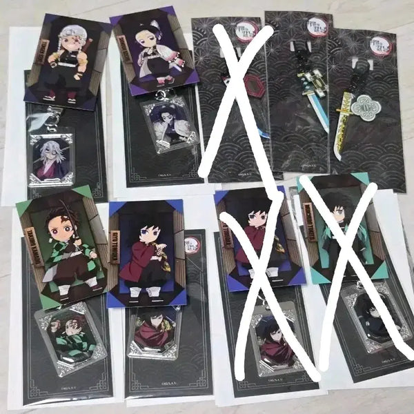 [BUNJANG] Demon Slayer CGV Megabox Sunwheel Knife Keychain / 귀칼 귀멸의 칼날 CGV 키링 메가박스 일륜도 키링 팝업