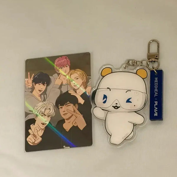 [BUNJANG] PLAVE Group Photocard and MA Mirror Keyring Bundle Set / 플레이브 단체 포토카드와 뫄 거울 키링 일괄 판매 합니다.