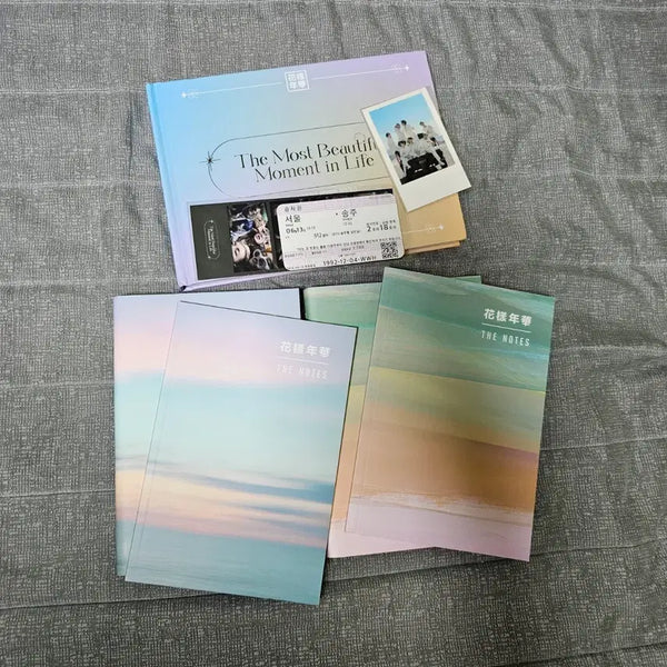 [BUNJANG] BTS The Most Beautiful Moment in Life The Notes 1 & 2 + How to Conquer The Most Beautiful Moment Bundle / 방탄소년단 화양연화 더노트 1,2 + 화양연화 정복하기