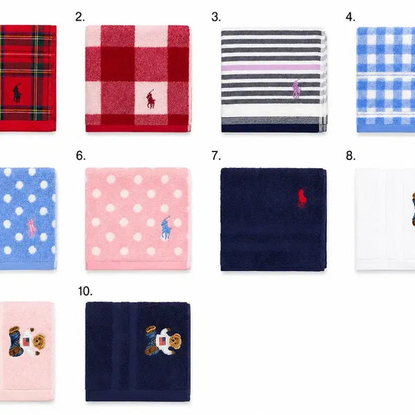[BUNJANG] Polo Ralph Lauren Hand Towel / 폴로랄프로렌 손수건 핸드타월 정품