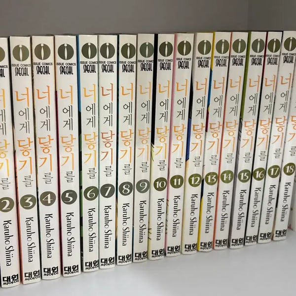 [BUNJANG] From Me to You Manga Volumes 1-20 + Fanbook Set / 너에게 닿기를 1-20권 + 팬북 만화책 세트
