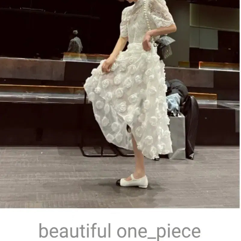[BUNJANG] Walking Coco Blouse Set / 워킹코코 원피스 블라우스세트