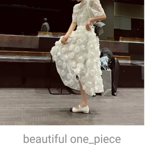 [BUNJANG] Walking Coco Blouse Set / 워킹코코 원피스 블라우스세트