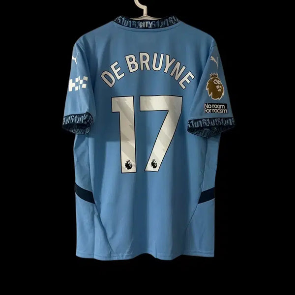 [BUNJANG] Manchester City 24/25 Home De Bruyne Jersey (Size: Overseas M) / [해외M] 24/25 맨시티 홈 데브라이너 유니폼