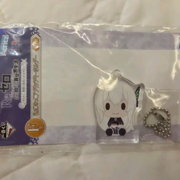 [BUNJANG] Re:Zero Ichiban Kuji Prize F Echidna Acrylic Keychain Charm / 리제로 제일복권 F상 에키드나 아크릴 키홀더 키링