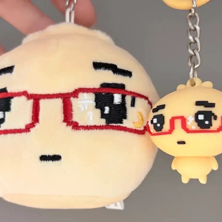 [BUNJANG] Bring Green Ankyungmandu Doll Keychain Bundle Set / 안경만두 인형 키링 일괄