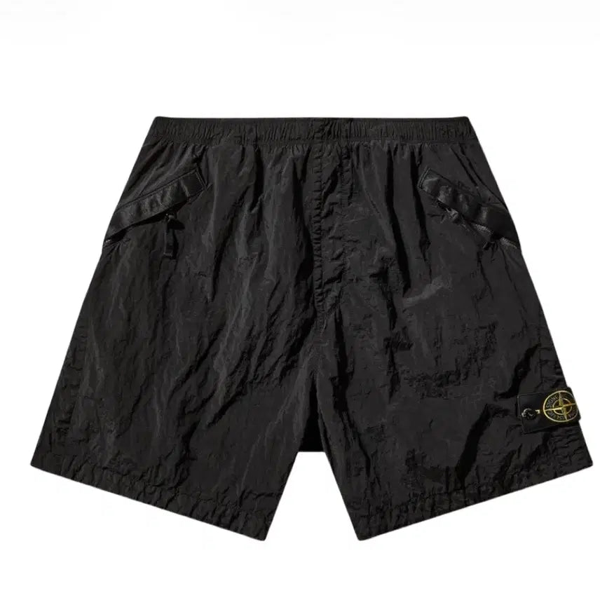 [BUNJANG] Stone Island Nylon Metal Comfort Fit Shorts Black / 스톤아일랜드 나일론 메탈 컴포트핏 쇼츠 블랙 새상품