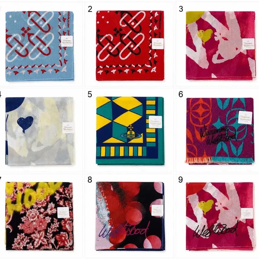 [BUNJANG] Vivienne Westwood Authentic Handkerchief / 비비안웨스트우드 손수건 정품