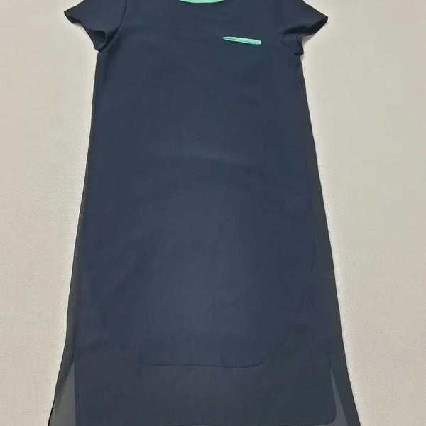 [BUNJANG] VOV Navy Chiffon Long Dress / VOV 네이비 쉬폰 원피스 44 여성82