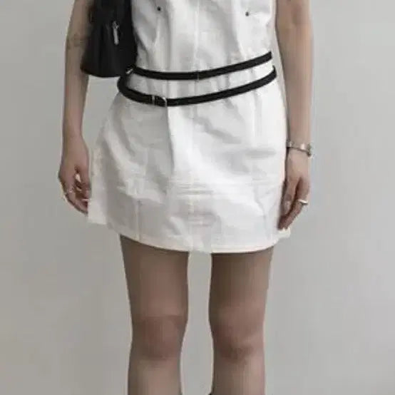 [BUNJANG] Sioa Vanilla One-Piece Dress Ivory / 시오아 바닐라원피스 아이보리