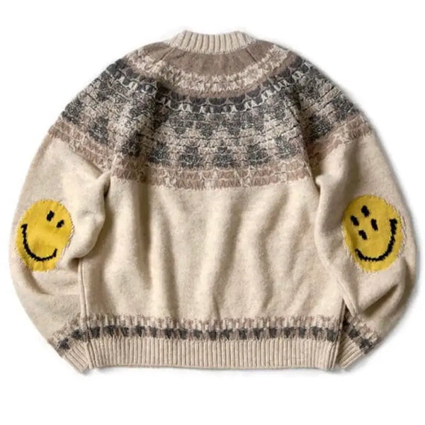 [BUNJANG] Kapital Nordic Smile Knit Size 3 / 캐피탈 노르딕 스마일 니트 3사이즈 팝니다