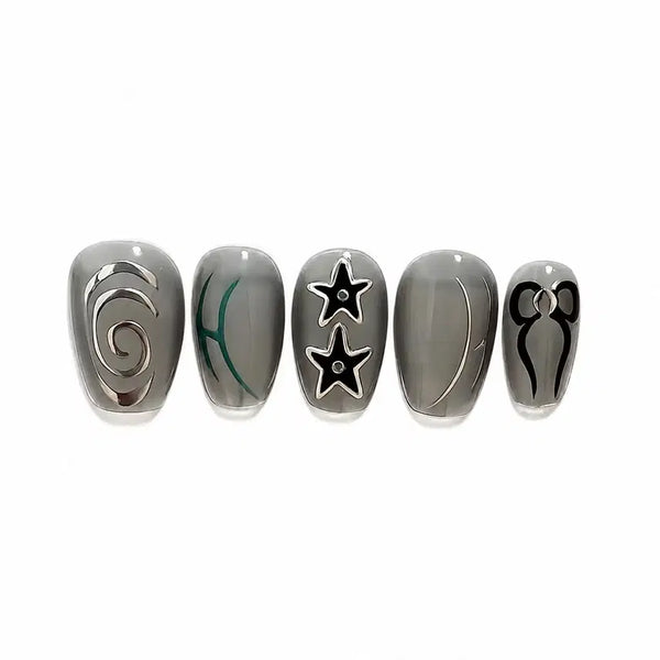 [BUNJANG] Dark Universe Nail Tips Set / 다크 유니버스 네일팁