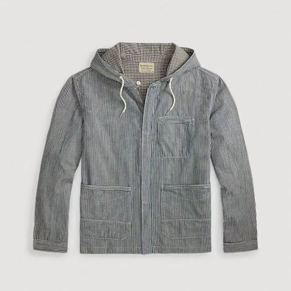 [BUNJANG] RRL Indigo Hooded Jacket / 더블알엘 인디고 후드자켓