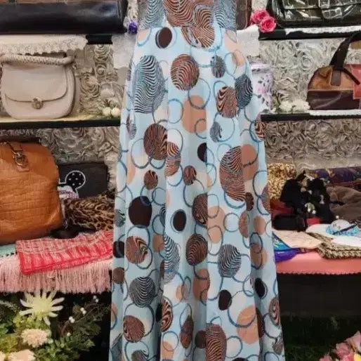 [BUNJANG] Custom Maxi Long Dress (Size 55) / 맞춤 맥시 롱원피스 (55)