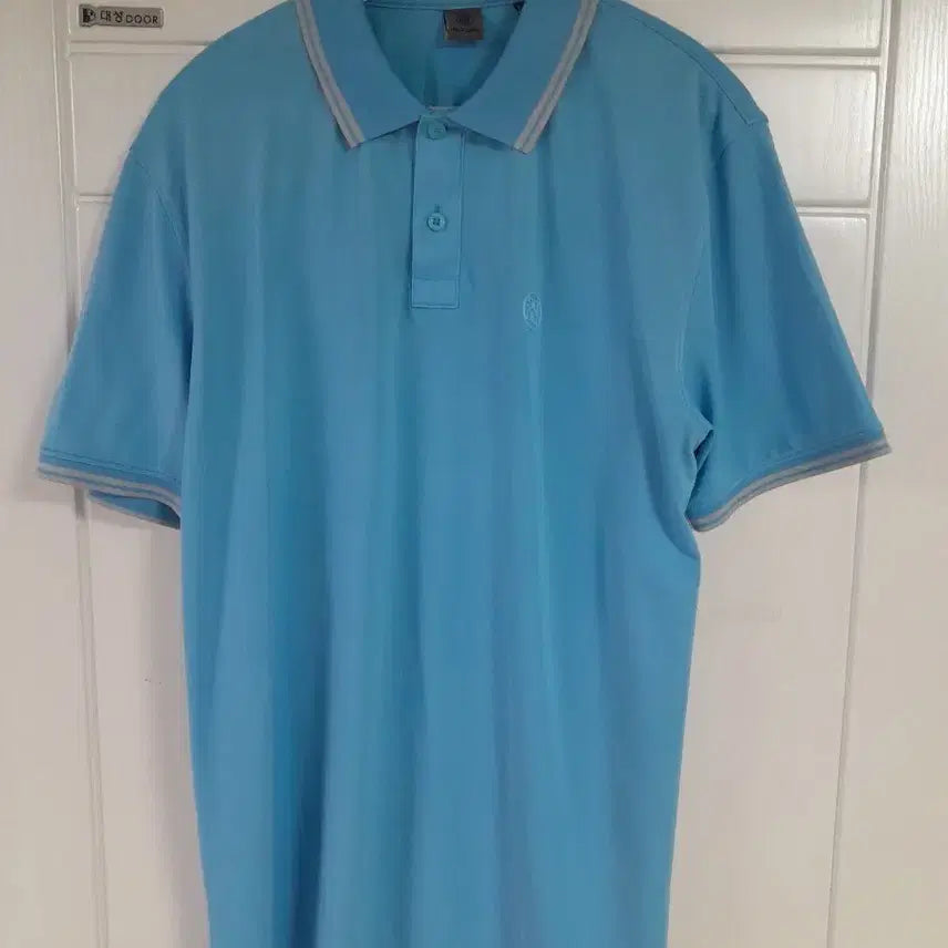 [BUNJANG] G/FORE Blue Short Sleeve T-Shirt (Size M) / 정품)지포어 블루 반팔 M