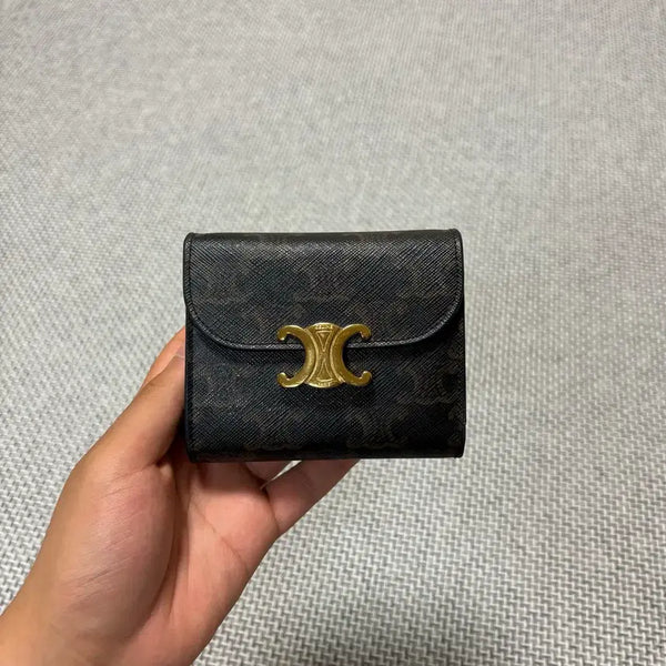 [BUNJANG] Celine Triomphe Small Flap Wallet / 셀린느 트리옹프 스몰 플랩 지갑
