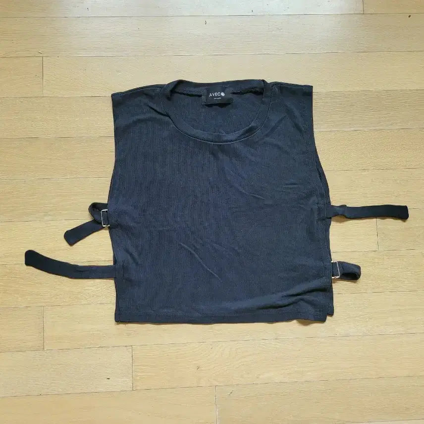 [BUNJANG] Buckle Layered Vest / 뷔스티에 차콜 섹시베스트 버클 레이어드 조끼 바캉스