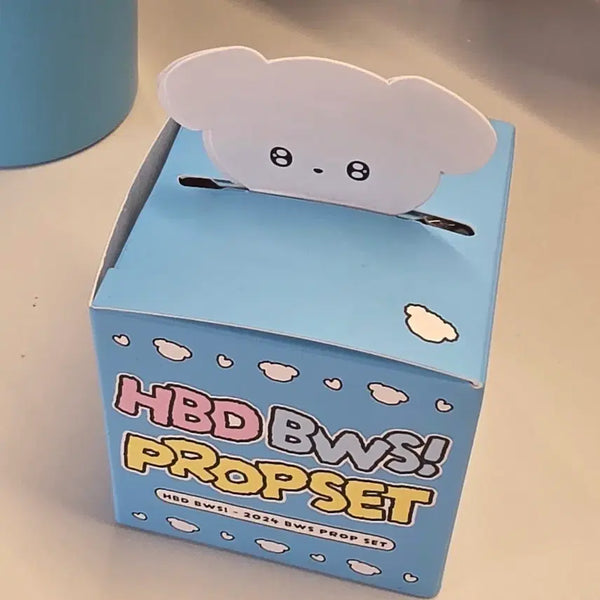 [BUNJANG] Byeon Woo Seok HBD BWS 2024 Prop Set Unsealed / 변우석 HBD BWS 2024 프롭셋 단순 개봉