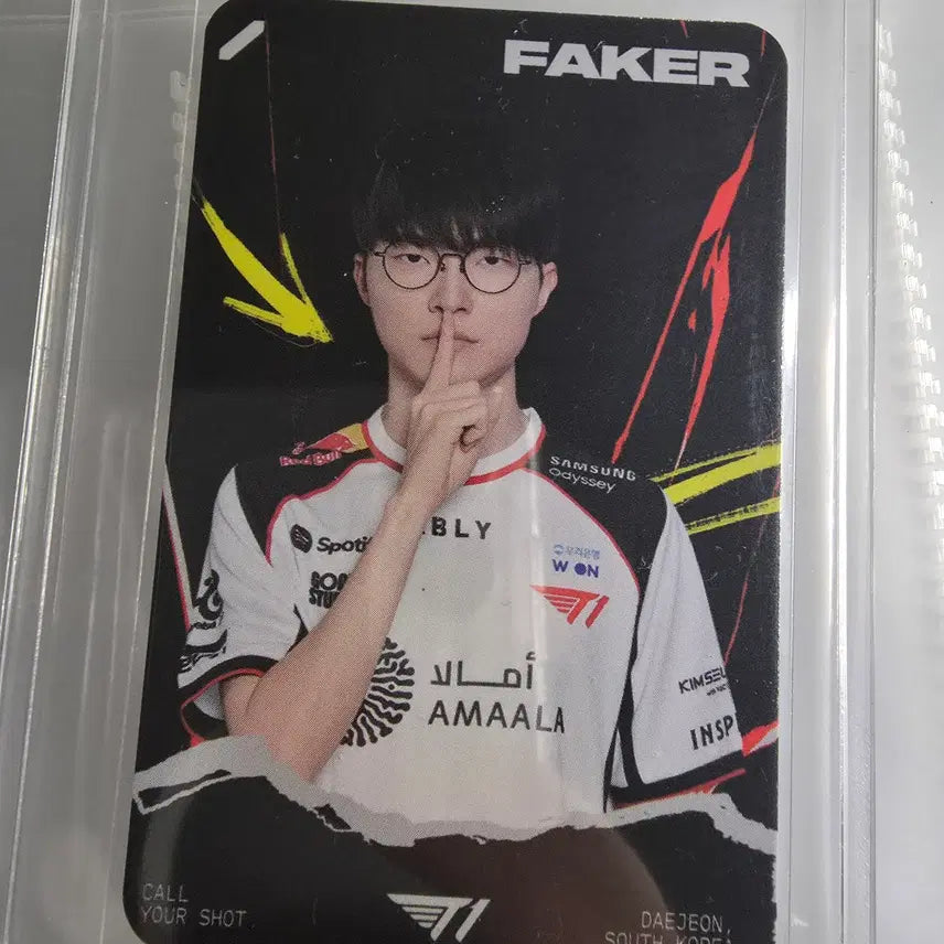[BUNJANG] T1 Faker Photocard (MSI Fan Festa) / 페이커 포토카드 ( MSI 팬페스타 )