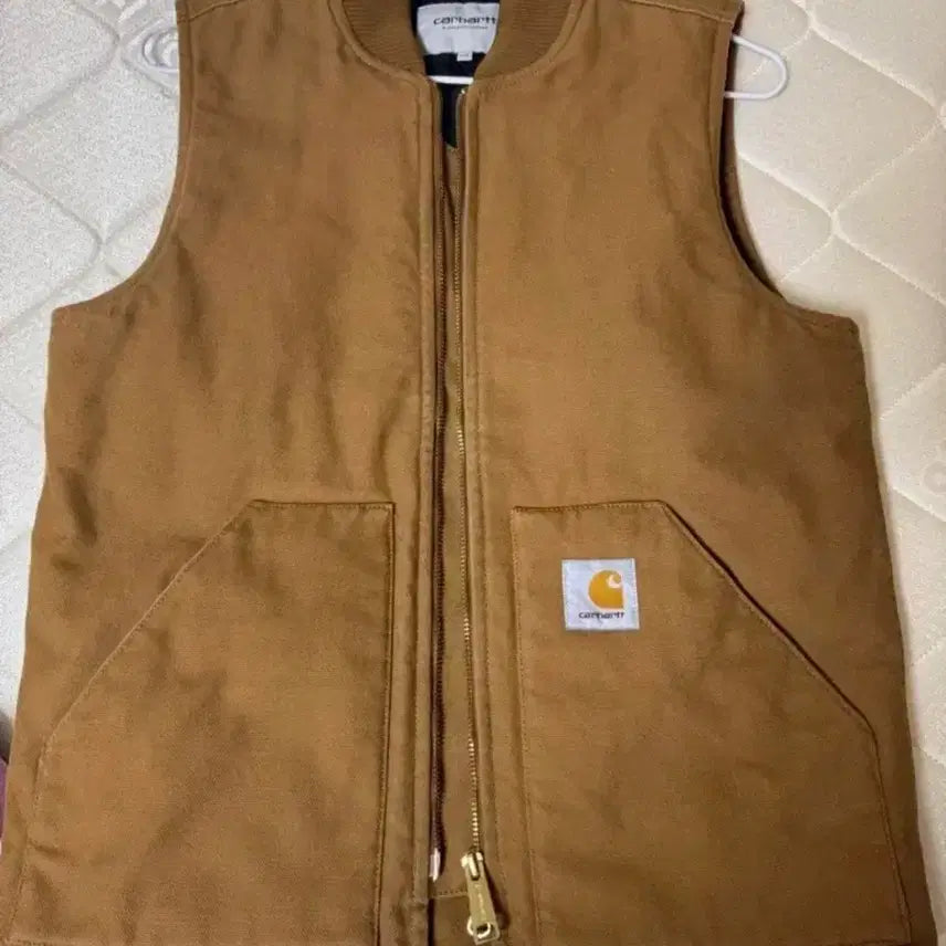 [BUNJANG] Carhartt Brown Vest XS / 칼하트 브라운 베스트 xs