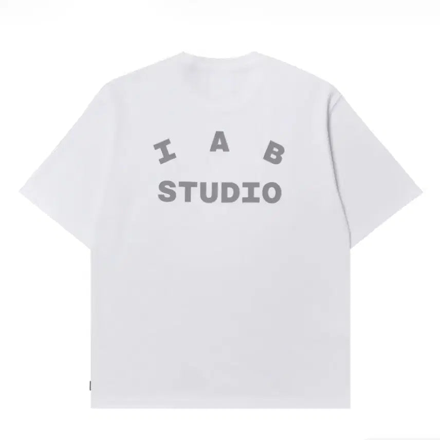 [BUNJANG] IAE STUDIO T-Shirt White Gray XL / [새상품] 아이앱 스튜디오 티셔츠 화이트 그레이 XL