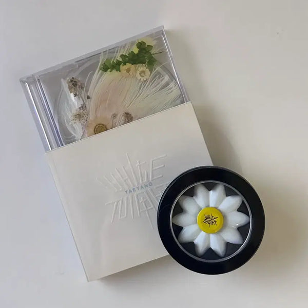 [BUNJANG] BIGBANG Taeyang WHITE NIGHT Album + Daisy Fidget Spinner / 빅빙 태양 WHITE NIGHT 앨범 + 데이지 피젯스피너