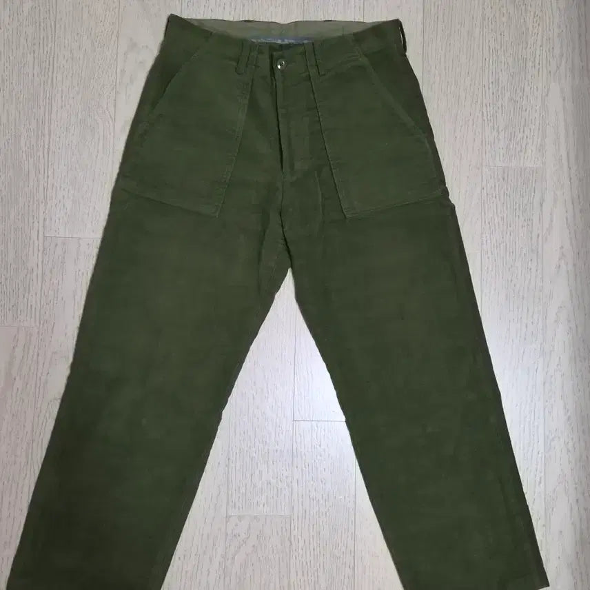 [BUNJANG] United Arrows District Moleskin Fatigue Pants / 유나이티드 애로우 디스트릭트 몰스킨 퍼티그 m