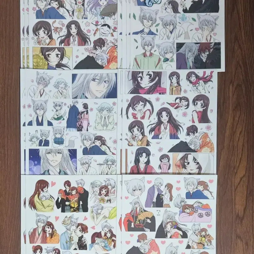 [BUNJANG] Kamisama Hajimemashita Anime Stickers Set / 오늘부터 신령님 오부신 오신령 애니 인믹 인스 다꾸 스티커 띵 처분