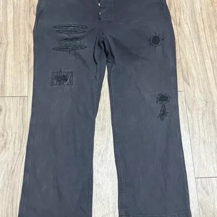 [BUNJANG] Pierce HBT Damage Chino Pants XL / 피어스 HBT데미지 치노 XL
