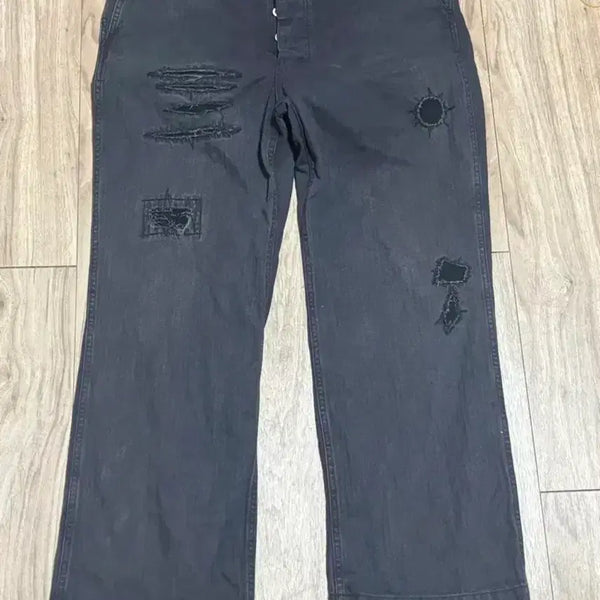 [BUNJANG] Pierce HBT Damage Chino Pants XL / 피어스 HBT데미지 치노 XL