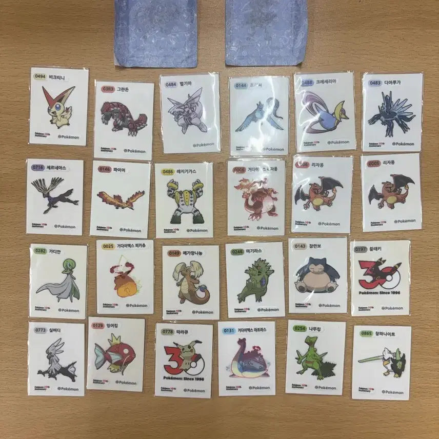 [BUNJANG] Pokemon Stickers (Legendary & Regular) / 띠부실팝니다(전설 및 일반)