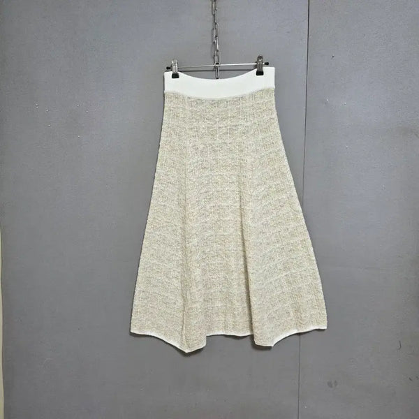 [BUNJANG] COVER Tweed Summer Knit Skirt / COVER 트위드 여름 니트 스커트 F  n7803