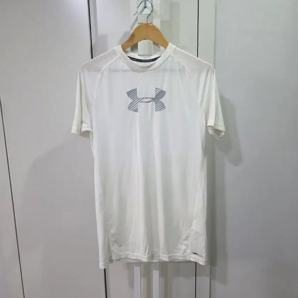 [BUNJANG] Under Armour Short Sleeve T-Shirt White / 언더아머 반팔티 흰색